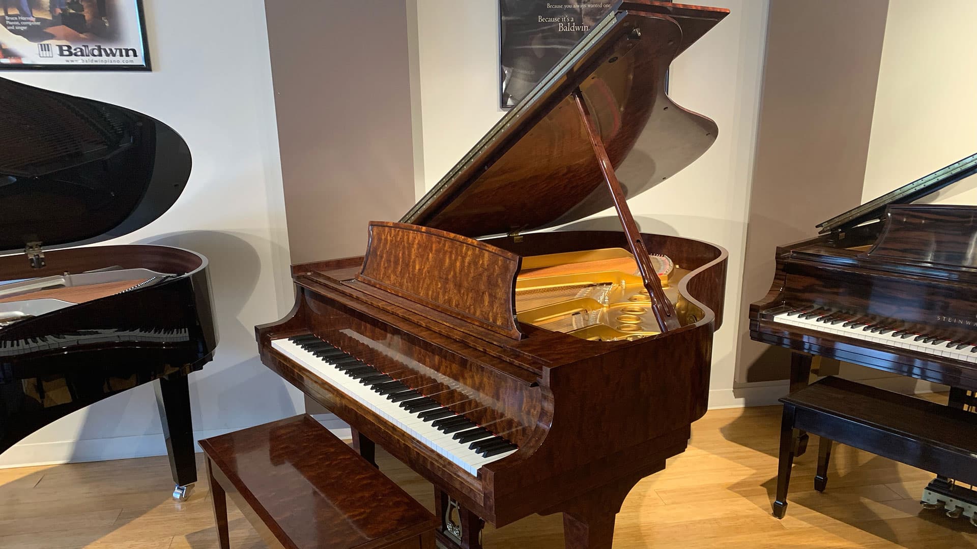 Restored Steinway & Sons Model M Player Piano
